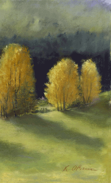 After the Storm Pastel Painting by Katherine O'Brien