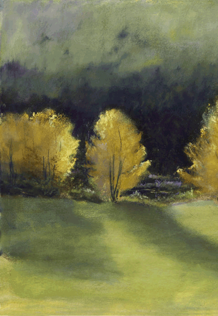 After the storm Pastel Painting by Katherine O'Brien